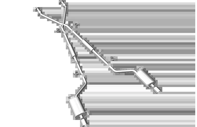 Cat-Back Exhaust (Polished Tips) for Infiniti G35/G37 2007-13 | #16862 | MagnaFlow