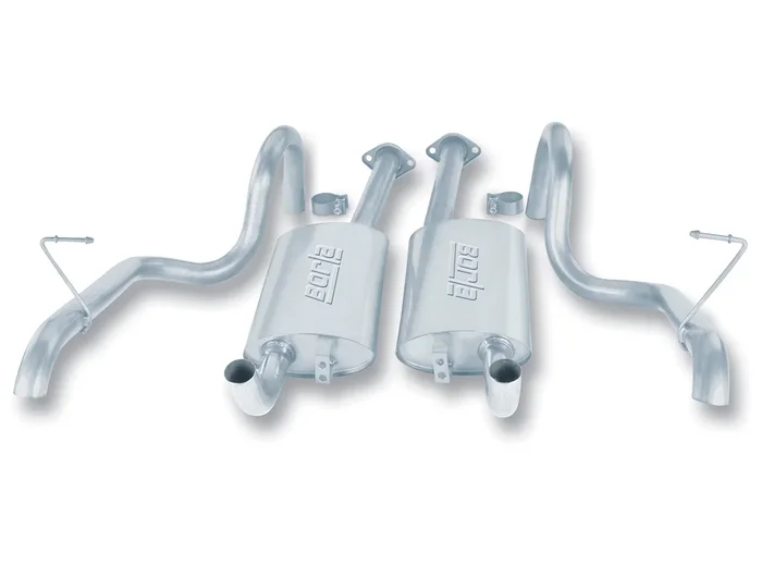 Cat-Back S-Type Exhaust Mustang GT 1987-93 #14139 | Borla