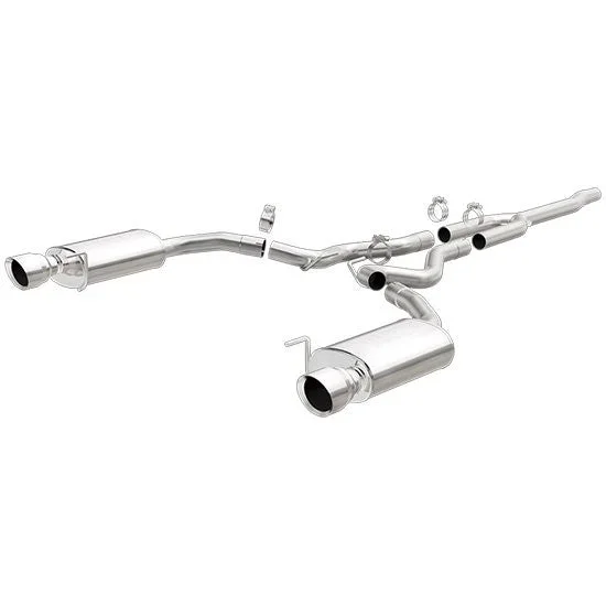 Cat-back Street Exhaust (Polished) for Mustang 2.3L EcoBoost 2015-22 | #19097 | MagnaFlow