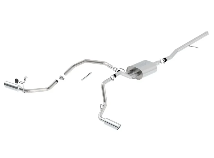 Cat-Back Touring Exhaust SILVERADO 1500 2014-17 #140544 | Borla