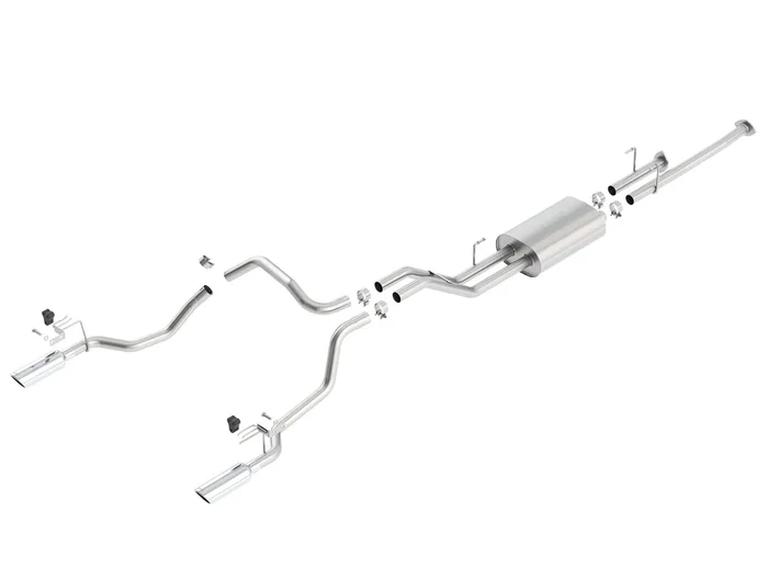 Cat-Back Touring Exhaust TUNDRA 2014-17 #140638 | Borla