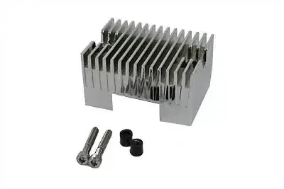 Chrome Die-Cast Volt Pack Cover for Harley Davidson by V-Twin