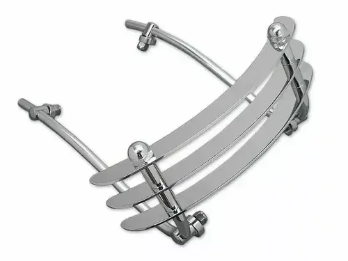 Chrome Front Fender Trim Bumper Grill for Harley Davidson by V-Twin