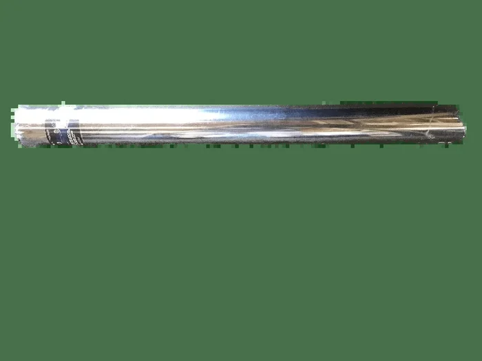 Chrome Plated Exhaust Extension. 24” Long. 2” Inlet Diameter.