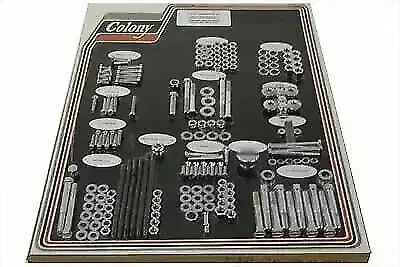 Chrome Stock Style Hardware Kit fits Harley Davidson V-Twin 8312 CHR