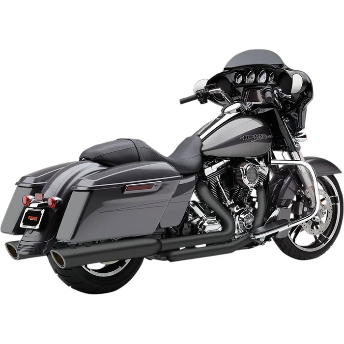 Cobra 909 4 ” Mufflers – Black – ’95-’16 Bagger [MPN: 6106RB]