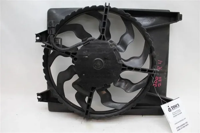 CONDENSER FAN ASSEMBLY Hyundia Santa Fe 2007 07 2008 08 2009 09 – 1044467
