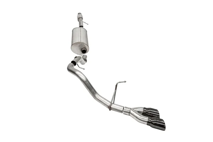 Corsa Sport Cat-Back Stainless Exhaust System – 3 in Diameter – GM LS-Series – GM Fullsize SUV 2021-22