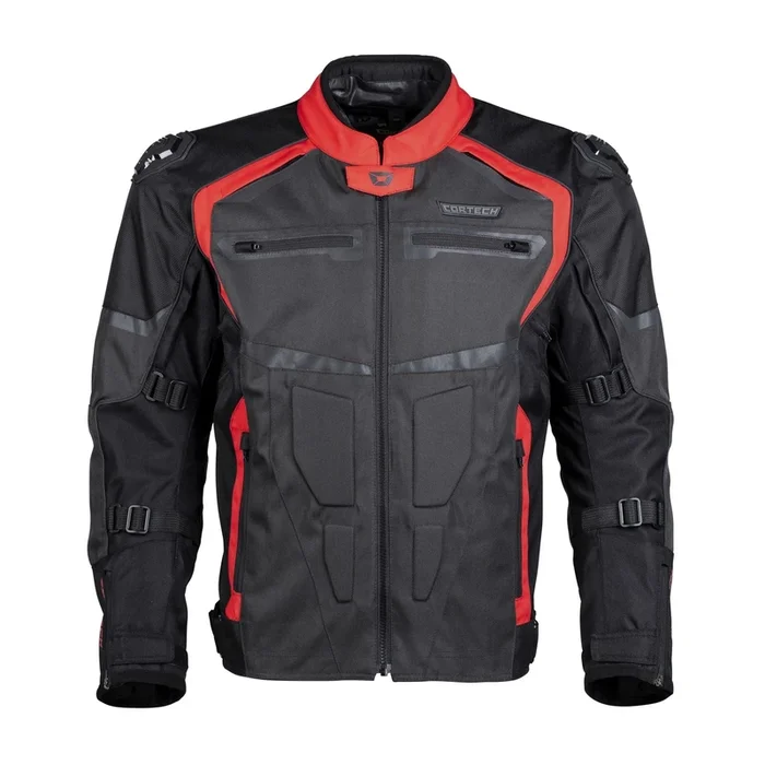 Cortech Hyper-Tec Jacket – Red/Gunmetal