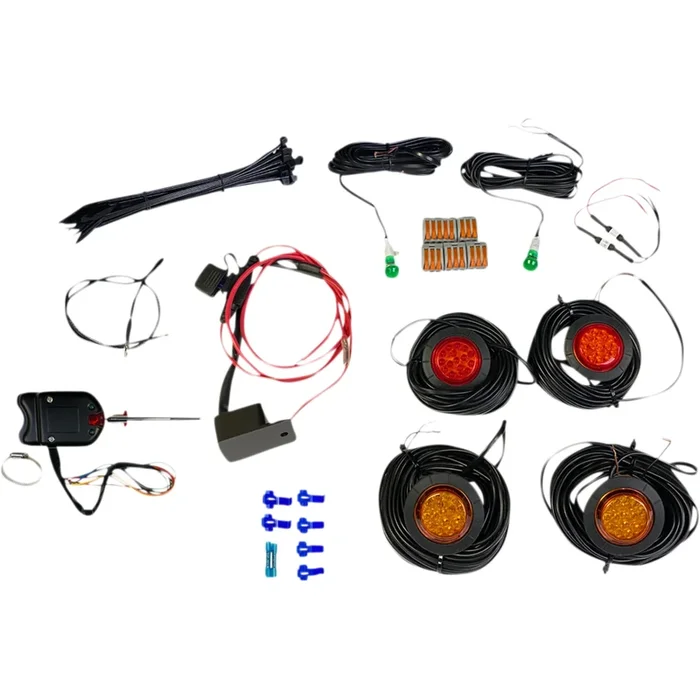 CUSTOM DYNAMICS 2040-2706 CD-UTV-ARTS-KIT Universal LED Turn Signal Kit with Steering Column Switch Turn Signal Kit – Universal