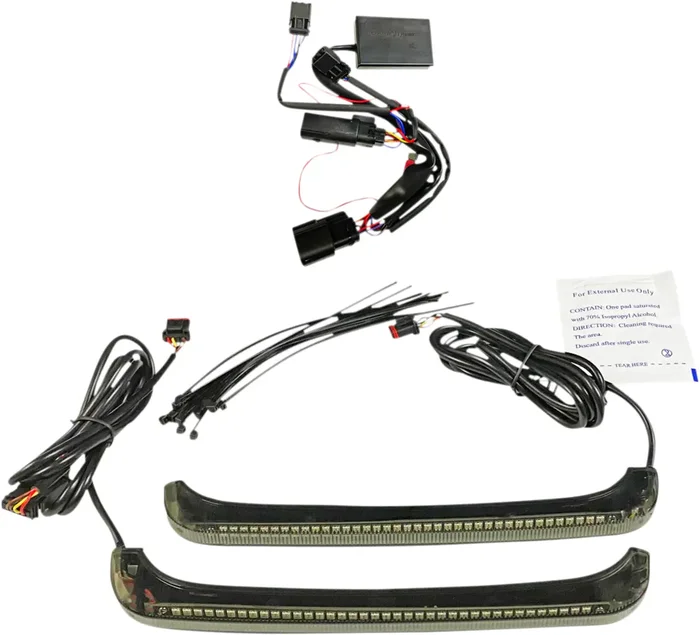 Custom Dynamics Low Profile Bagz Saddle Bag Lights For Harley Touring 2014-2025