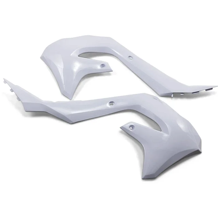 Cycra Powerflow Shrouds – KX450 – White [MPN: 1CYC-1871-42]
