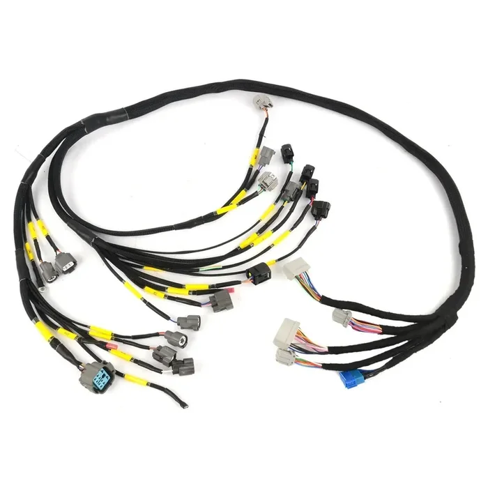 D & B-Series OBD2 Engine Tucked Engine Harness Kit w/ Subharness | 88 – 91 EF CRX
