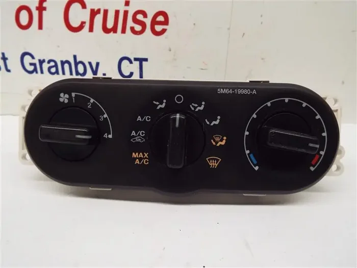 DASH MOUNTED TEMPERATURE CONTROLS Escape Mariner 05 06 07 – MRK182320
