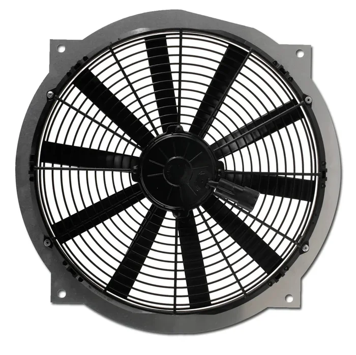 DeWitts Direct Fit 16 in Electric Fan – Puller – 2360 CFM – Chevy Corvette 1984-89