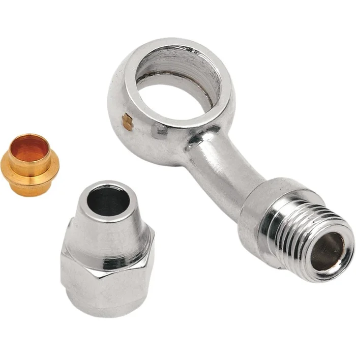 Drag Specialties Banjo Fitting – 7/16 ” – 35 Degree 1742-0108