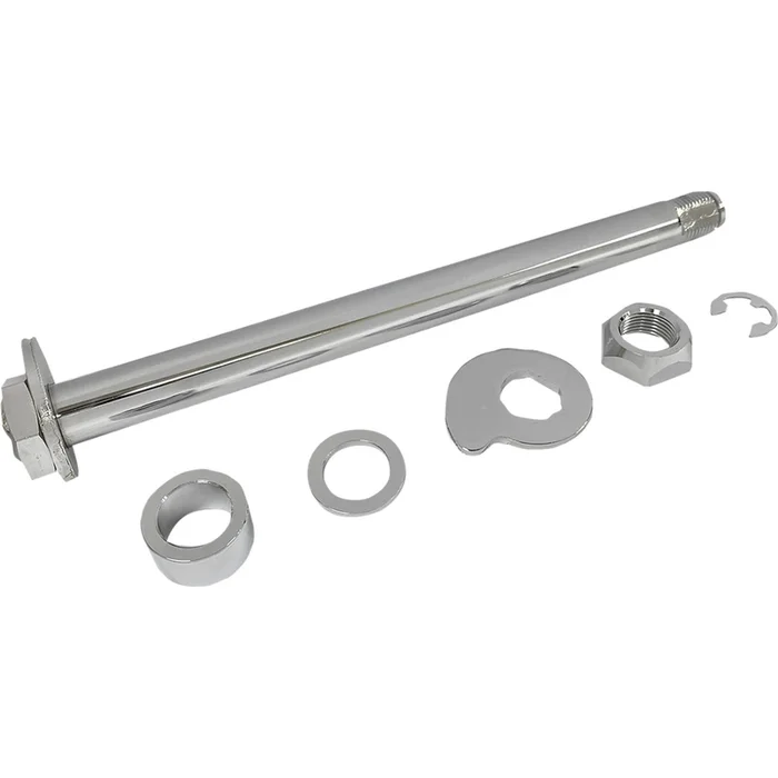 Drag Specialties Rear Axle Kit ’08 FLT – Chrome [MPN: 0214-1966]