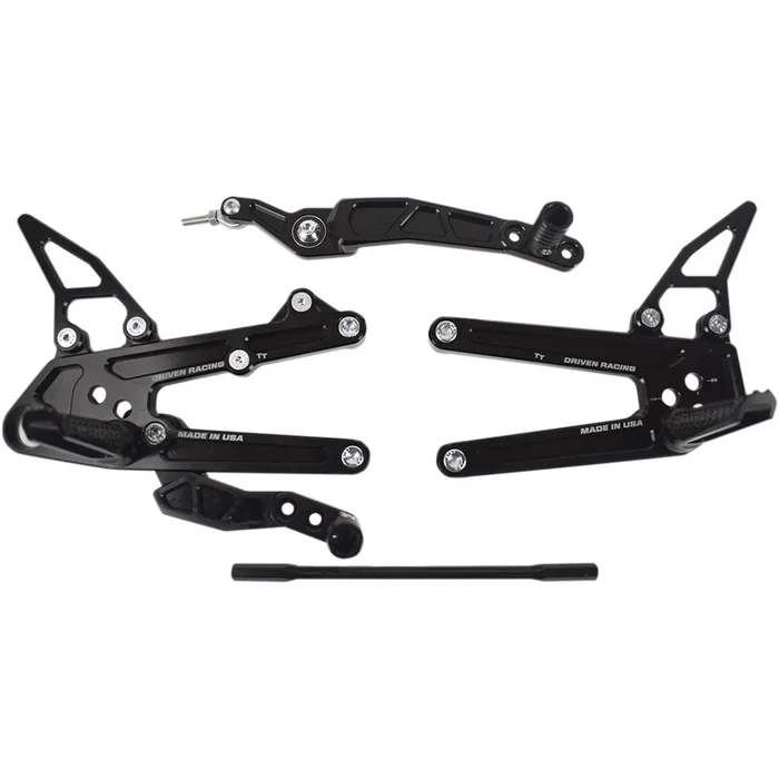 Driven TT Rearset – R6 [MPN: DRP-730-BK]