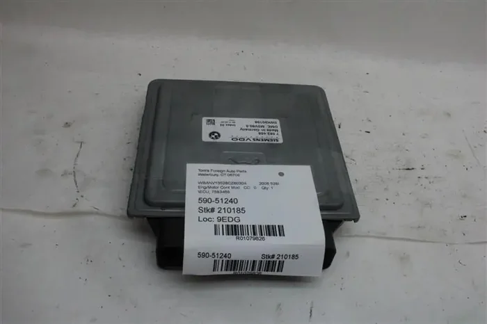 ECU ECM COMPUTER 328I 323I 528I 2007 07 2008 08 09 10 – 1079826