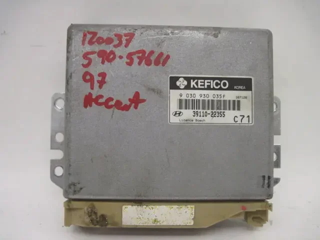 ECU ECM COMPUTER Accent 1997 97 SOHC Cali – 581061