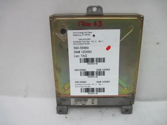 ECU ECM COMPUTER Accord 1992 92 1993 93 Auto – 534146