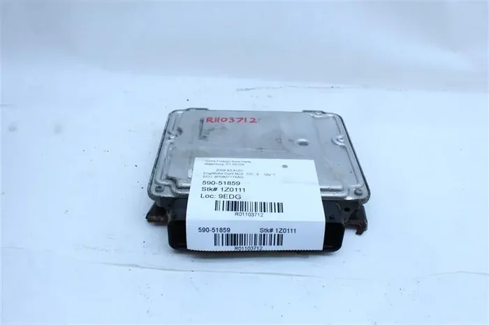 ECU ECM COMPUTER Audi A3 2009 09 – 1103712