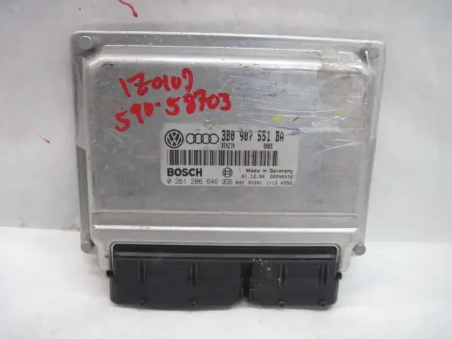 ECU ECM COMPUTER Audi A6 Passat 1999 99 00 01 2.8 – 794358