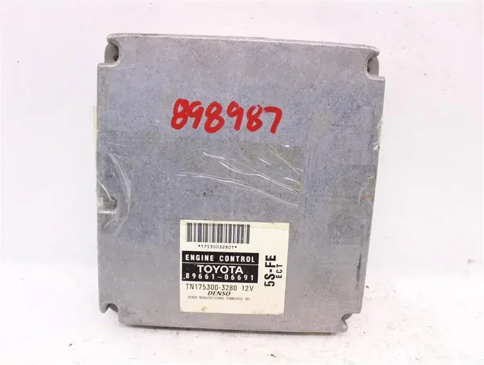 ECU ECM COMPUTER CAMRY SOLARA 1998 98 1999 99 4 CYL – 898987