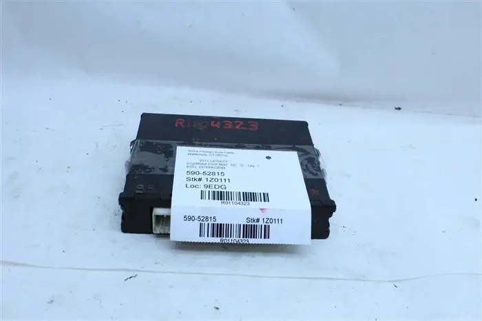 ECU ECM COMPUTER Subaru Legacy 2011 11 2.5L Non Turbo Auto Cali – 1104323