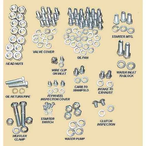 Engine External Bolt Set Ford Model A 1928 – 1931 #35