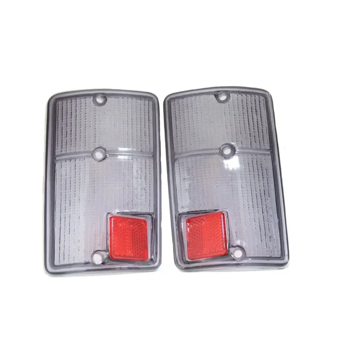FIAT 126 MK1 Smoked Rear Light Lens Left & Right Tail Lamp Blackened Lens New