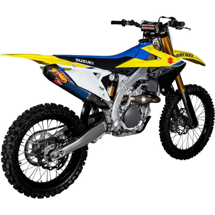 FMF Racing Factory 4.1 Ti RCT with Carbon Cap SYS Ti MID/Header RMZ450 [MPN: 043367]