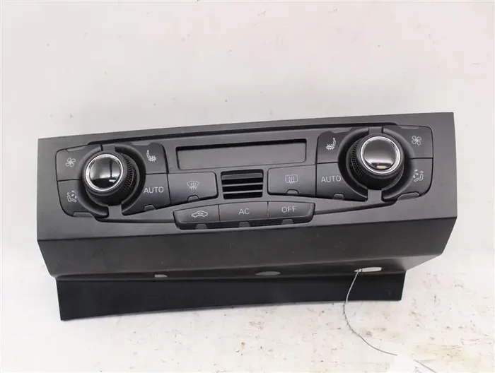 FRONT TEMPERATURE CONTROLS A4 A5 Q5 S4 S5 08 09 10 11 12 13 – 938787