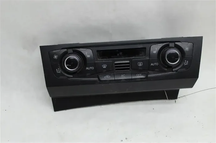 FRONT TEMPERATURE CONTROLS A4 A5 Q5 S4 S5 08 09 10 11 12 13 – 976217