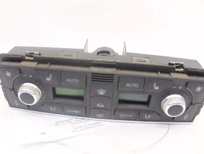 FRONT TEMPERATURE CONTROLS Audi A8 2003 03 2004 04 2005 05 – 990769