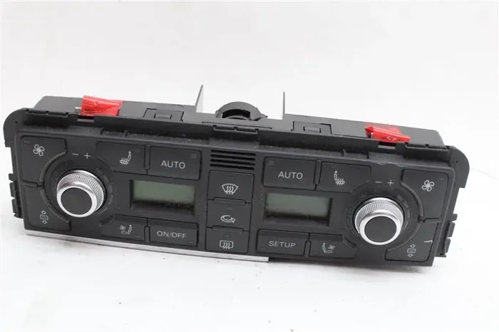 FRONT TEMPERATURE CONTROLS Audi A8 S8 05 06 07 08 09 10 – 1080383