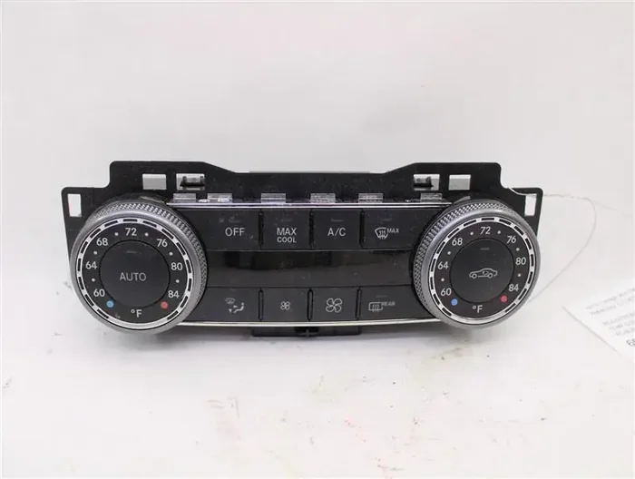 FRONT TEMPERATURE CONTROLS C230 C300 C350 2008 08 – 874239