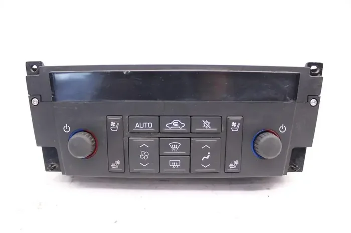 FRONT TEMPERATURE CONTROLS Cadillac STS 2007 07 – 1020995