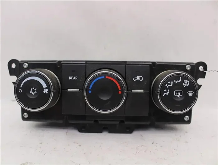 FRONT TEMPERATURE CONTROLS Chevrolet Traverse 13 14 15 16 – 942844
