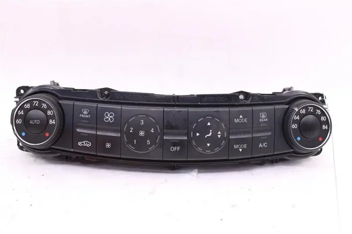 FRONT TEMPERATURE CONTROLS E280 E320 E350 E500 E55 E550 E63 05-07 – 1023502