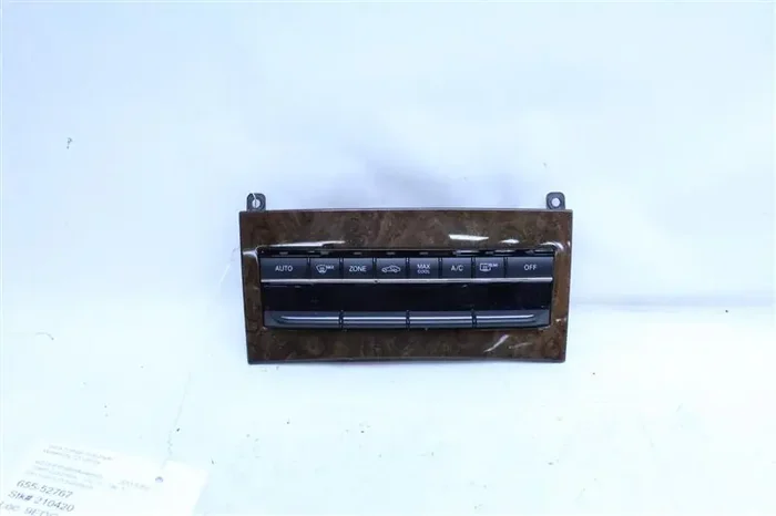 FRONT TEMPERATURE CONTROLS E300 E350 E400 E550 E63 2010-2013 – 1104127