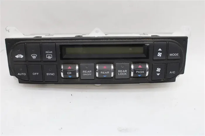 FRONT TEMPERATURE CONTROLS Honda Odyssey 05 06 07 08 09 10 – 1035987