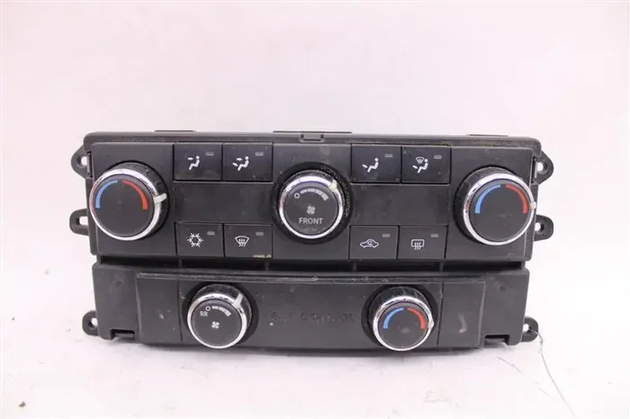 FRONT TEMPERATURE CONTROLS Town & Country Caravan 08 09 10 – 1023535