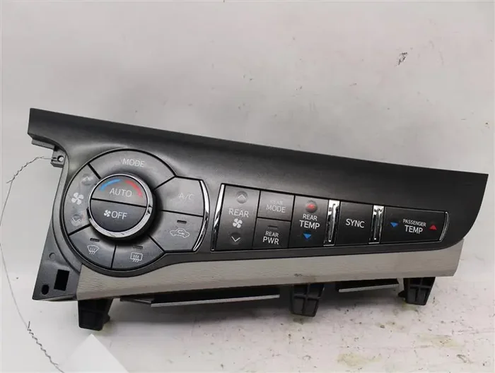 FRONT TEMPERATURE CONTROLS Toyota Sienna 11 12 13 14 – 938730