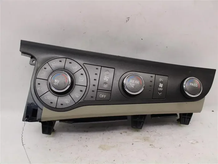 FRONT TEMPERATURE CONTROLS Toyota Sienna 11 12 13 14 – 938790