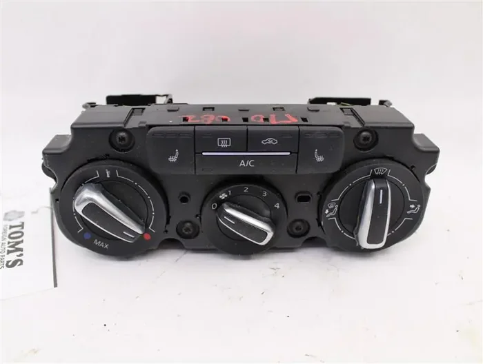 FRONT TEMPERATURE CONTROLS Volkswagen Jetta 11 12 13 14 Manual – 858518