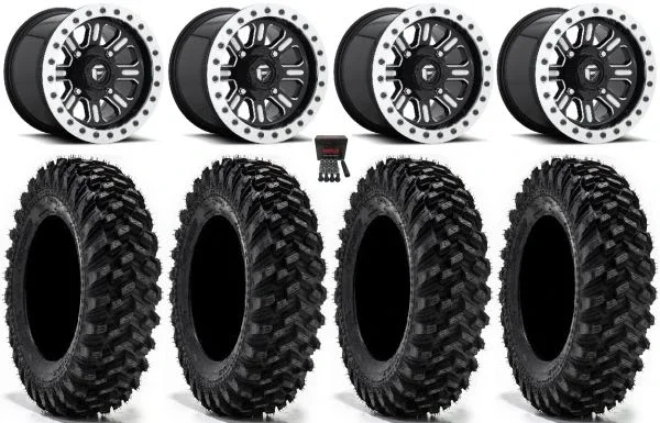 Fuel Hardline Bdlk 15″ Wheels Bk 32″ Warrior XT Tires Polaris Sportsman / RZR / Ranger
