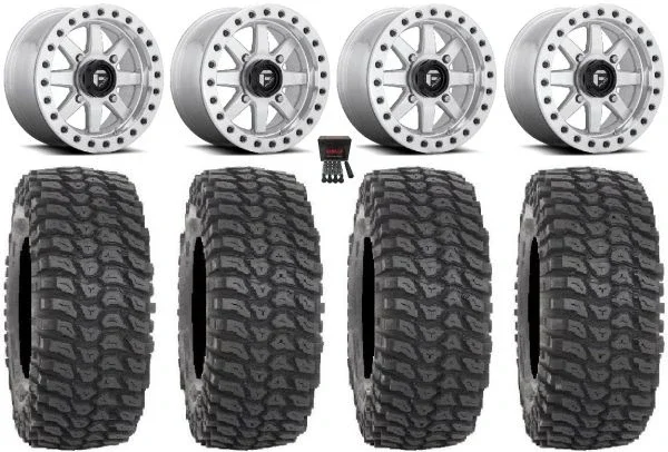 Fuel Maverick Bdlk Mh 15″ Wheels 33″ XCR350 Tires Polaris Sportsman / RZR / Ranger