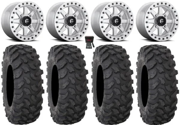 Fuel Maverick Bdlk Mh 15″ Wheels 37″ XTR370 Tires Kawasaki Teryx Mule
