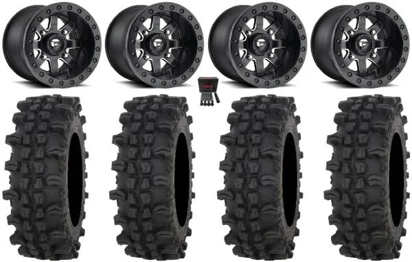 Fuel Maverick Beadlock 15″ (4+3) Wheels 32″ ACP Tires Polaris Sportsman / RZR / Ranger